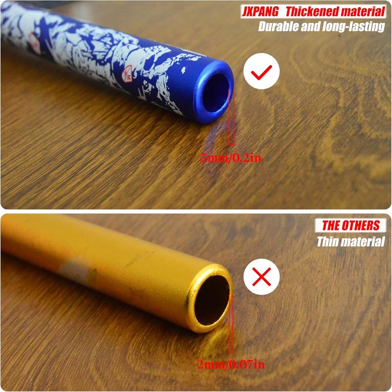 JXPANG Universal 28mm 1/1/8" Handle Bar For CRF KLX KX LTR TRX SX SXF EXC XCW Motocross Pit Dirt Bike Scooter ATV Quad Bike Grizzly Hawk 250 Bicycles (Blue) - Image 2